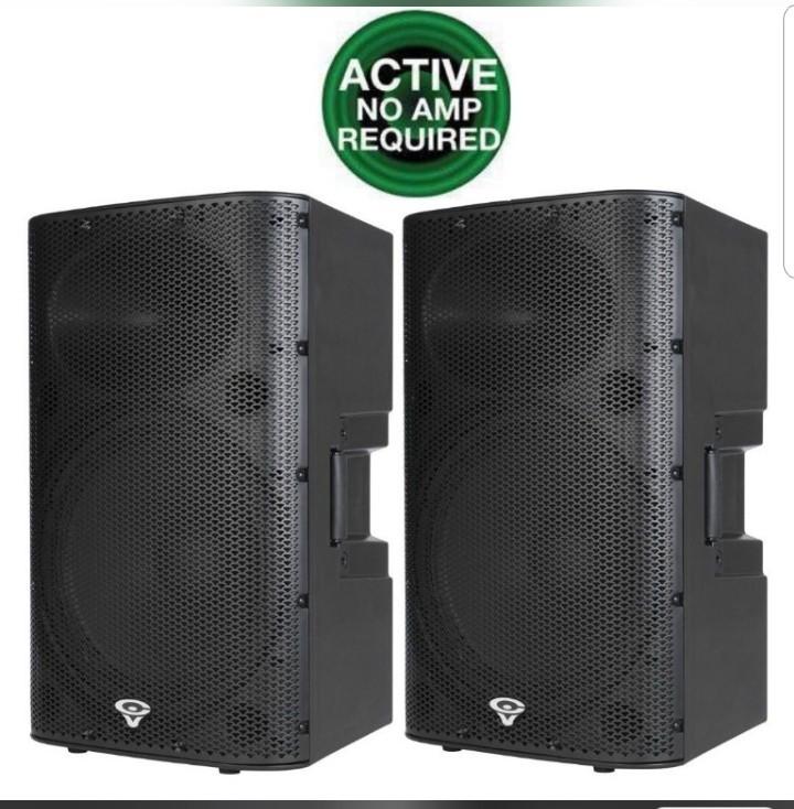 Cerwin vega powered speakers on sale