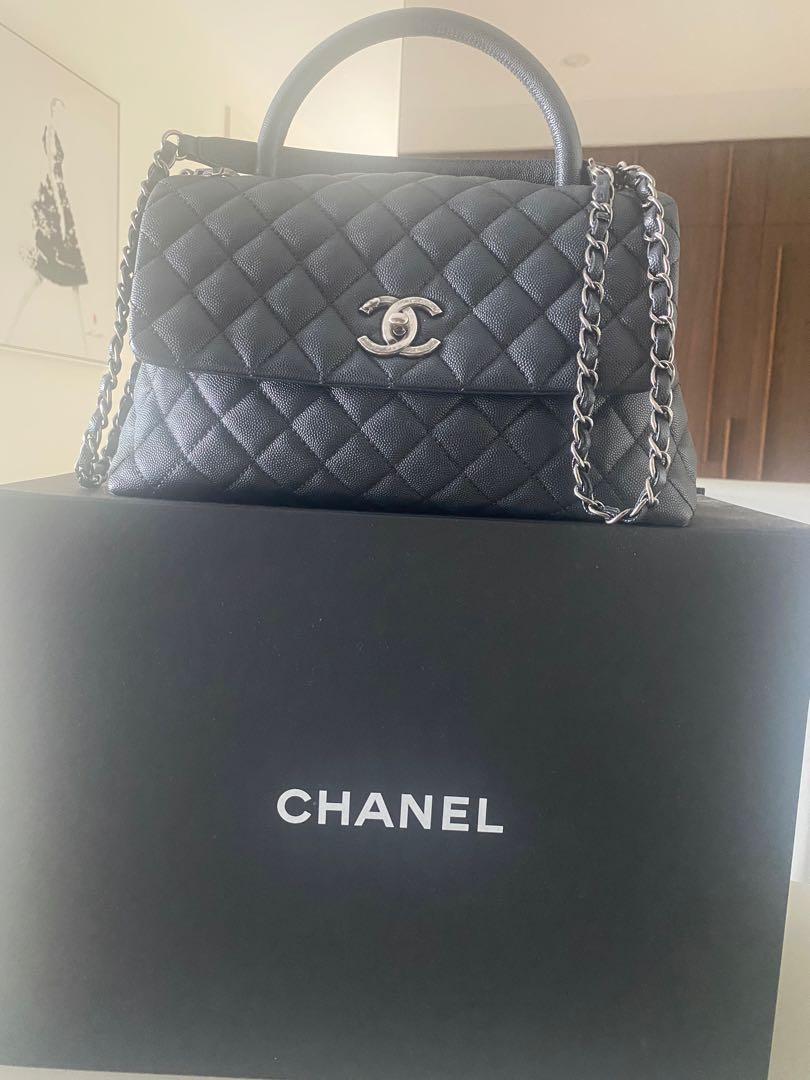 Chanel Coco Handle Bag Small Size Luxury Bags Wallets On Carousell