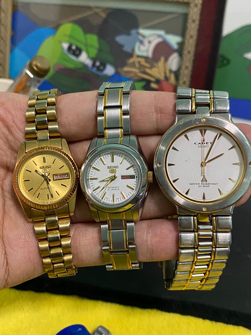 Cheap Seiko watches, Luxury, Watches on Carousell