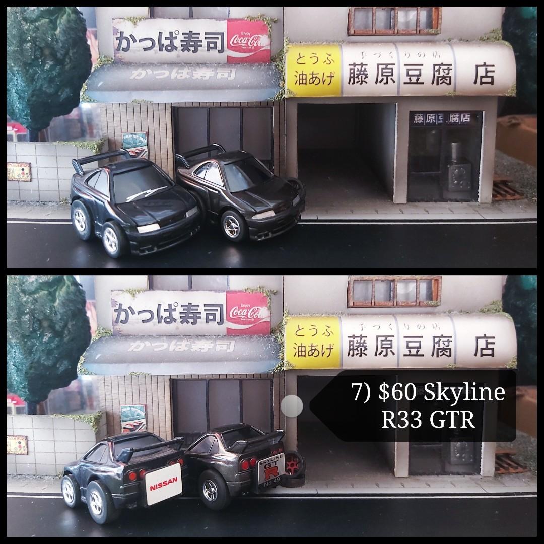 Choro Q Nissan R33 Gtr 2款 興趣及遊戲 玩具 遊戲類 Carousell