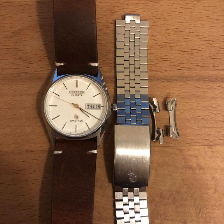Citizen Crystron Quartz Vintage watch, Antiques, Vintage Watches