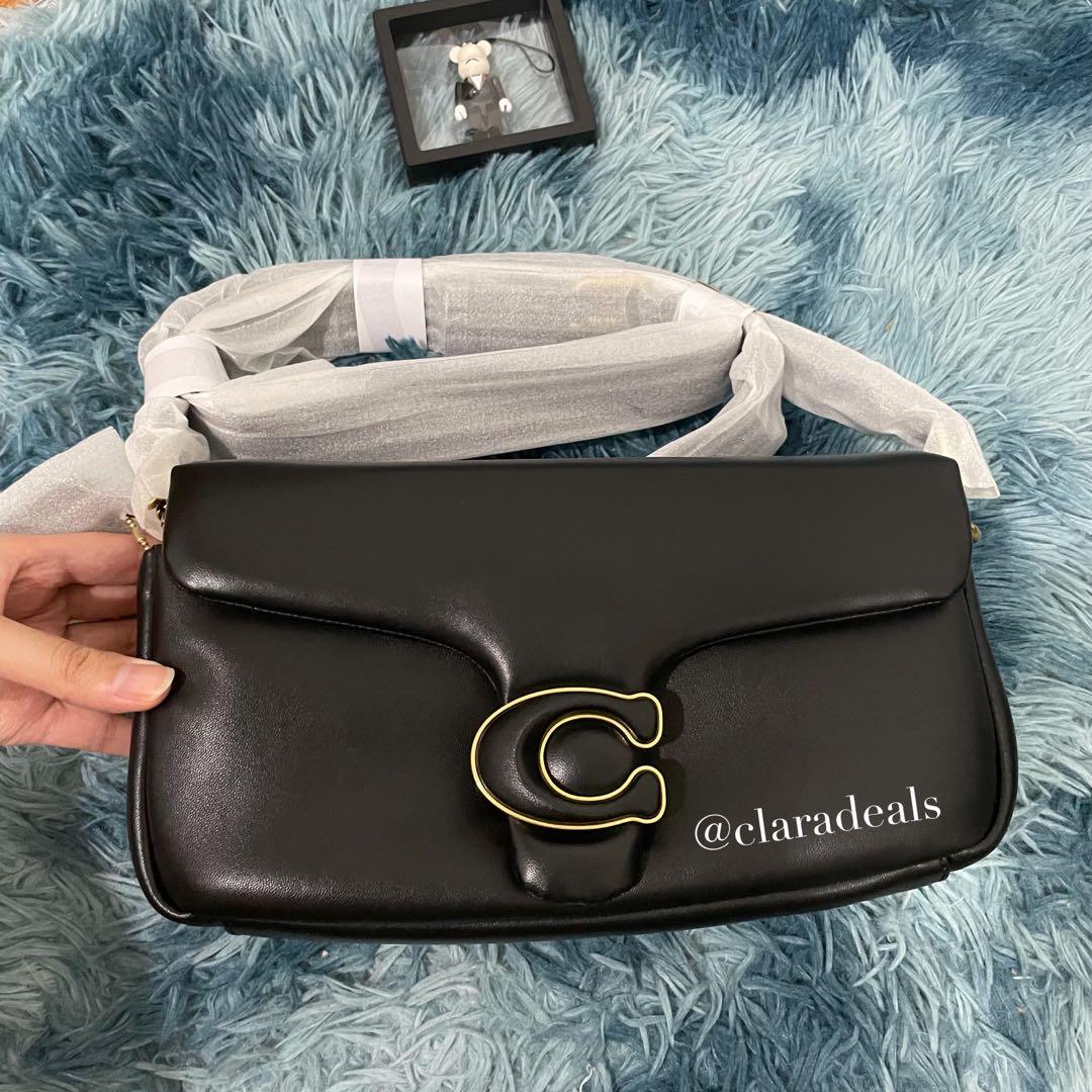 Coach Tabby Pillow Black, Women's Fashion, Bags & Wallets, Purses & Pouches  on Carousell