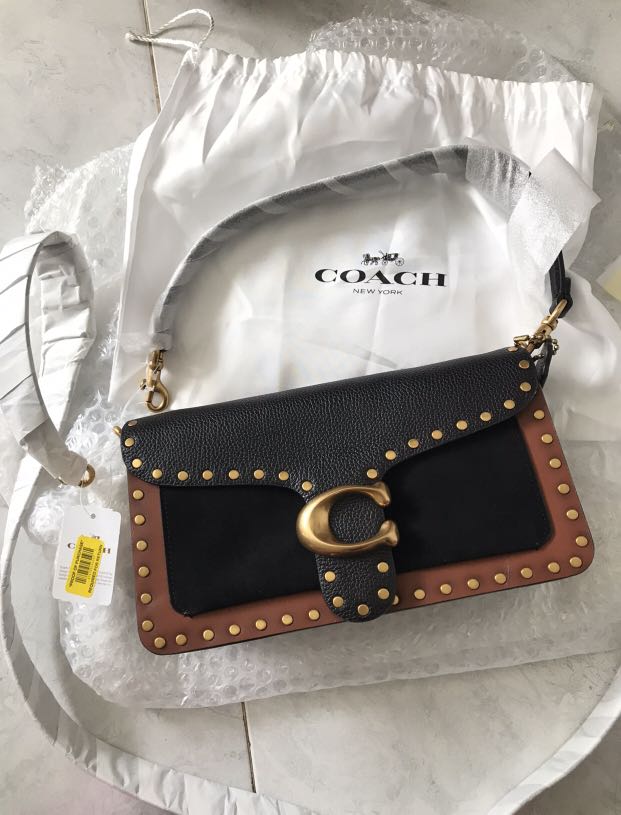 Coach tabby shoulder bag 26 with rivets top