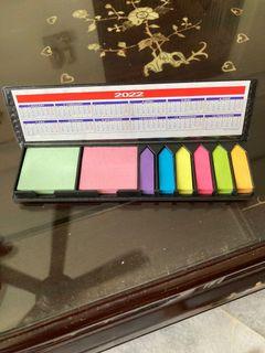 Colourful Sticky Note Pads In Box