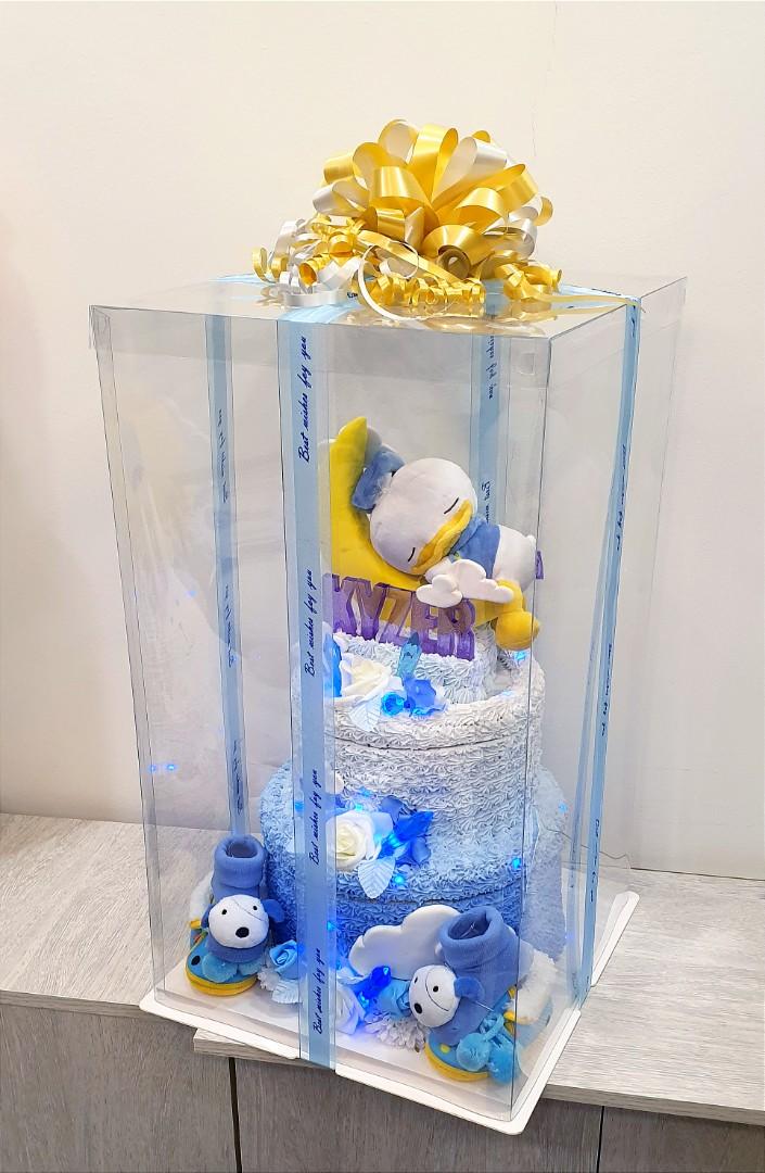 Custom Diaper cake, Food & Drinks, Gift Baskets & Hampers on Carousell