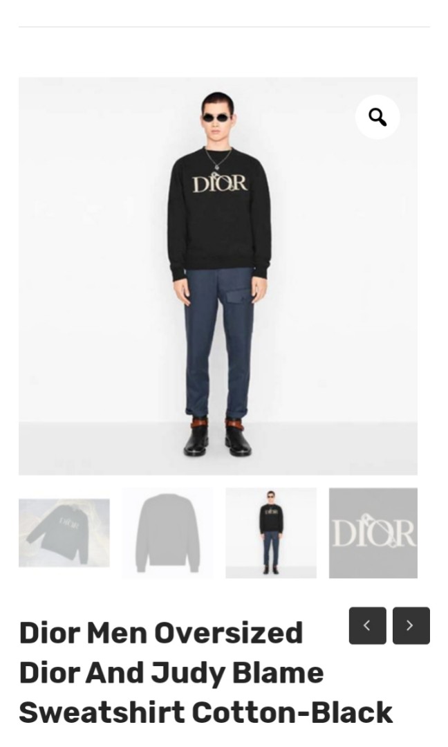 dior and judy blame sweater