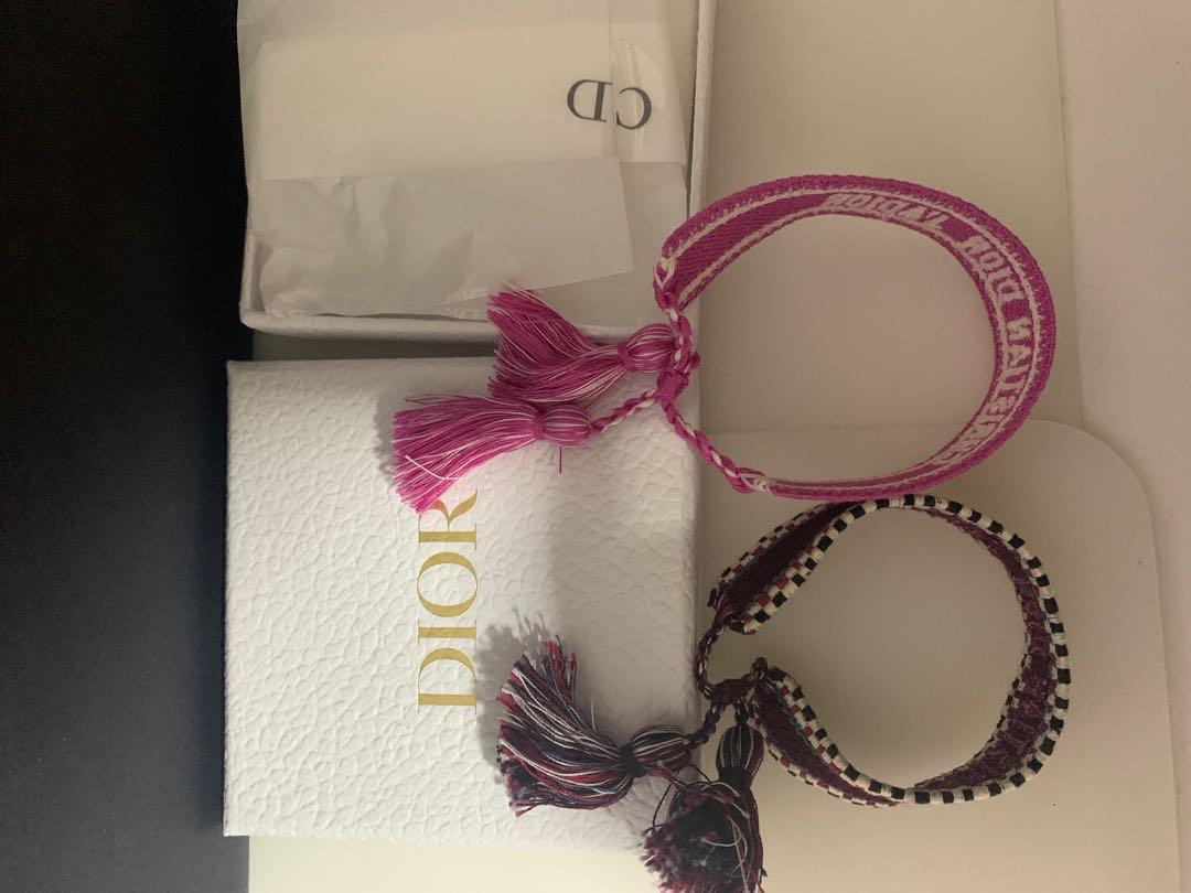 Christian dior bracelet pink store