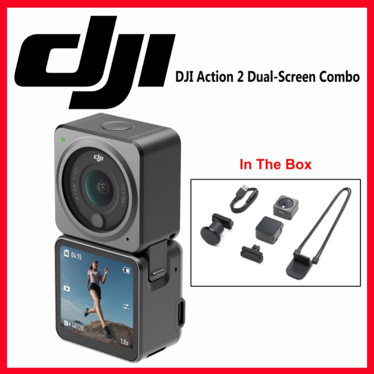 定番の冬ギフト DJI Combo Dual-Screen 2 Action - ビデオカメラ