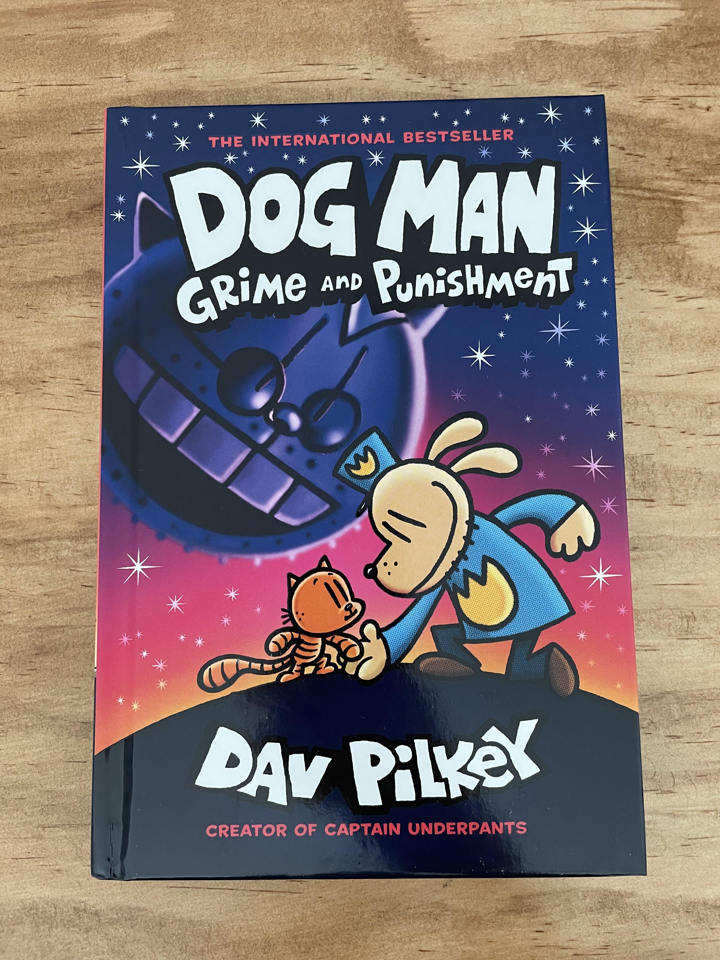 Dog Man Grime and Punishment hardcover, 興趣及遊戲, 書本 文具, 小朋友書- Carousell