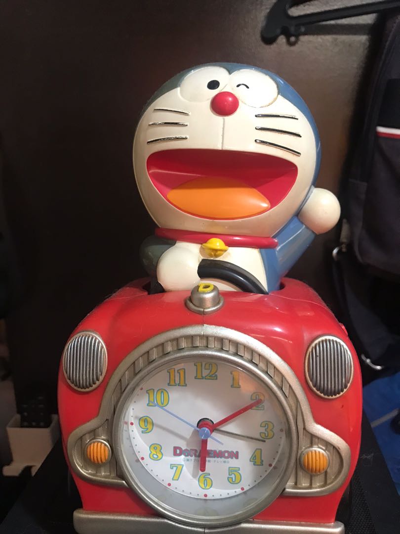 Doraemon talking/singing alarm clock, Furniture & Home Living, Home