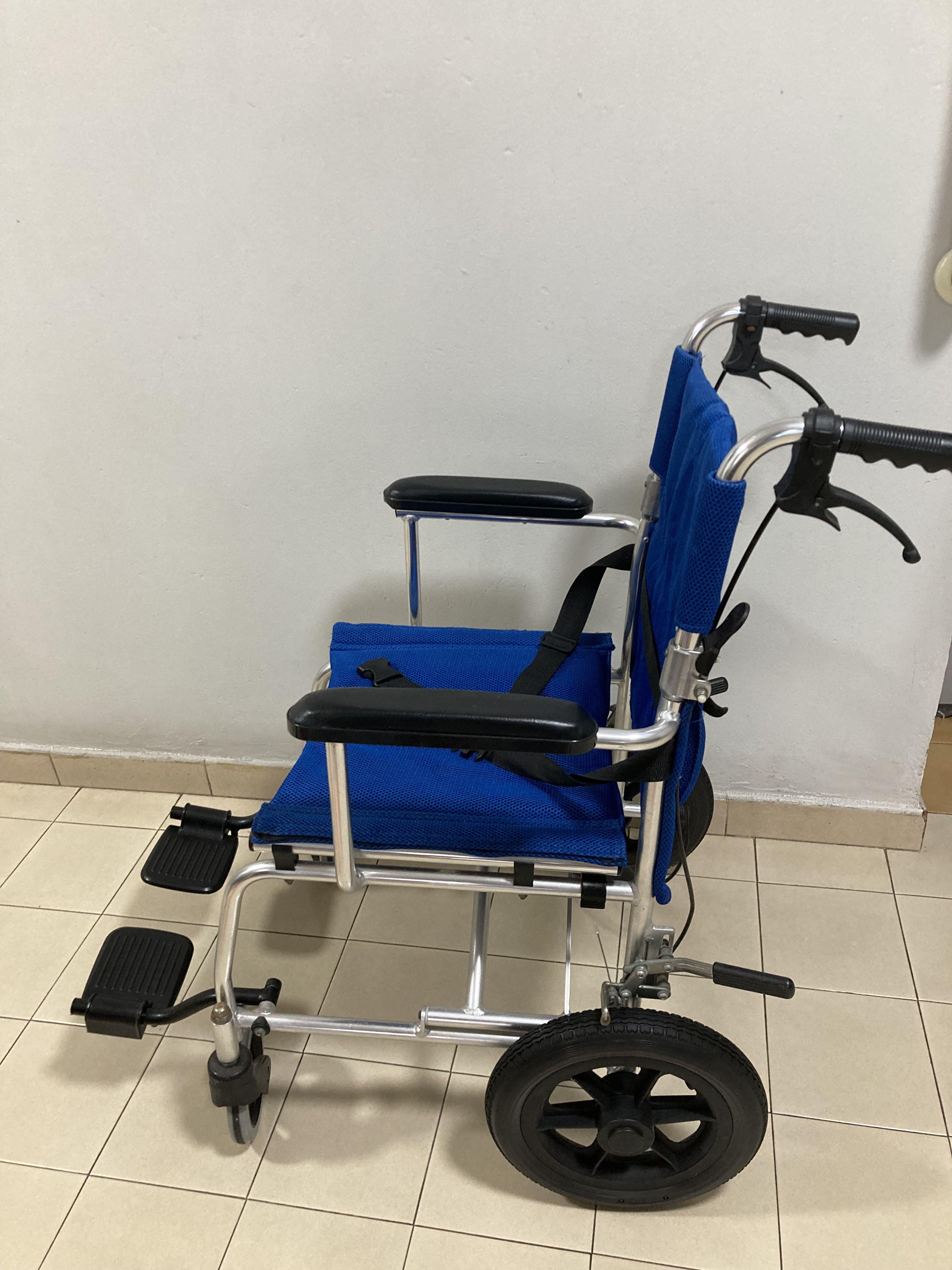 FALCON ALUMINIUM PUSHCHAIR with free gift, Health u0026 Nutrition, Assistive u0026  Rehabilatory Aids, Wheelchairs on Carousell