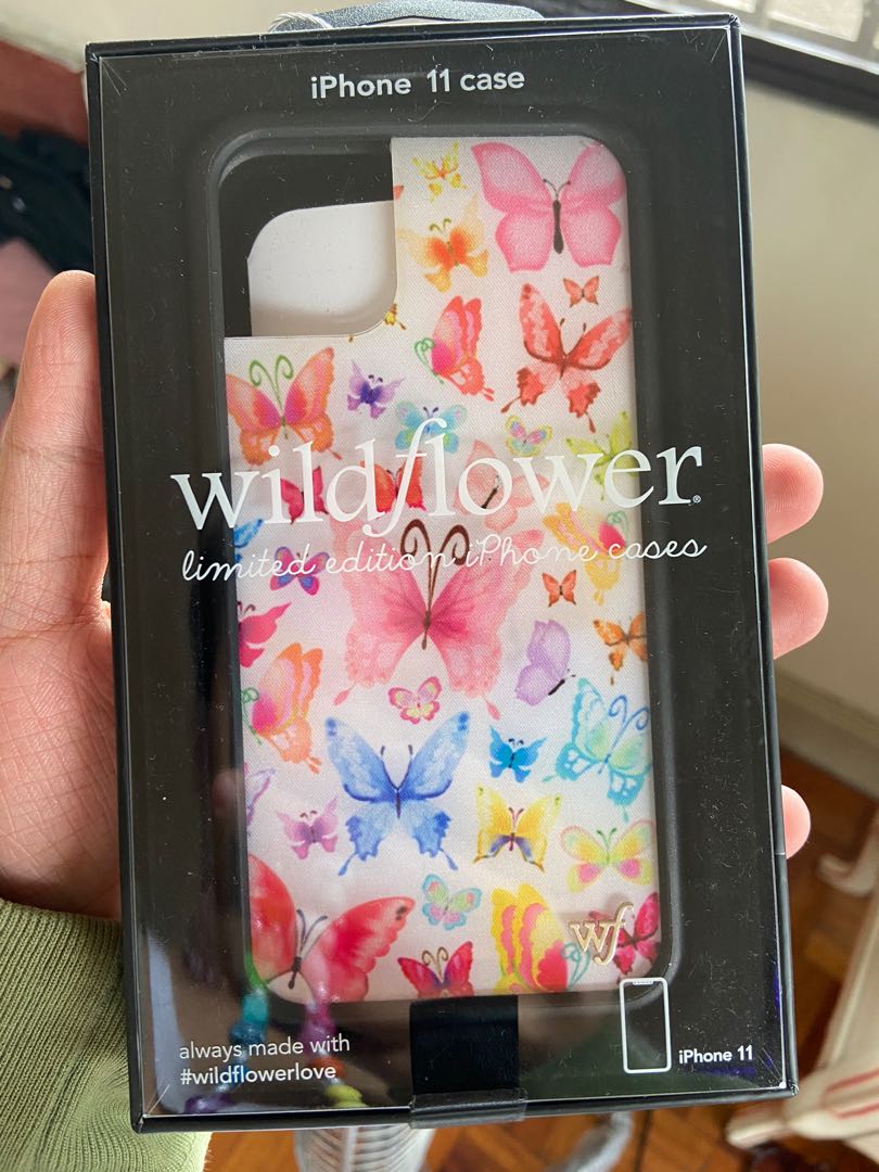 Flutter Wildflower Case Iphone 11 Brand New Mobile Phones Gadgets Mobile Gadget Accessories Cases Sleeves On Carousell