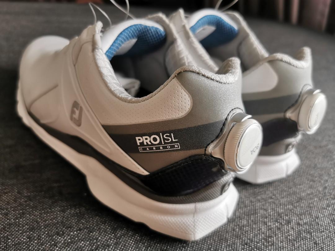 FootJoy Pro SL Carbon BOA Golf Shoes (Size 7 Extra Wide), Sports Equipment, Sports & Games, Golf
