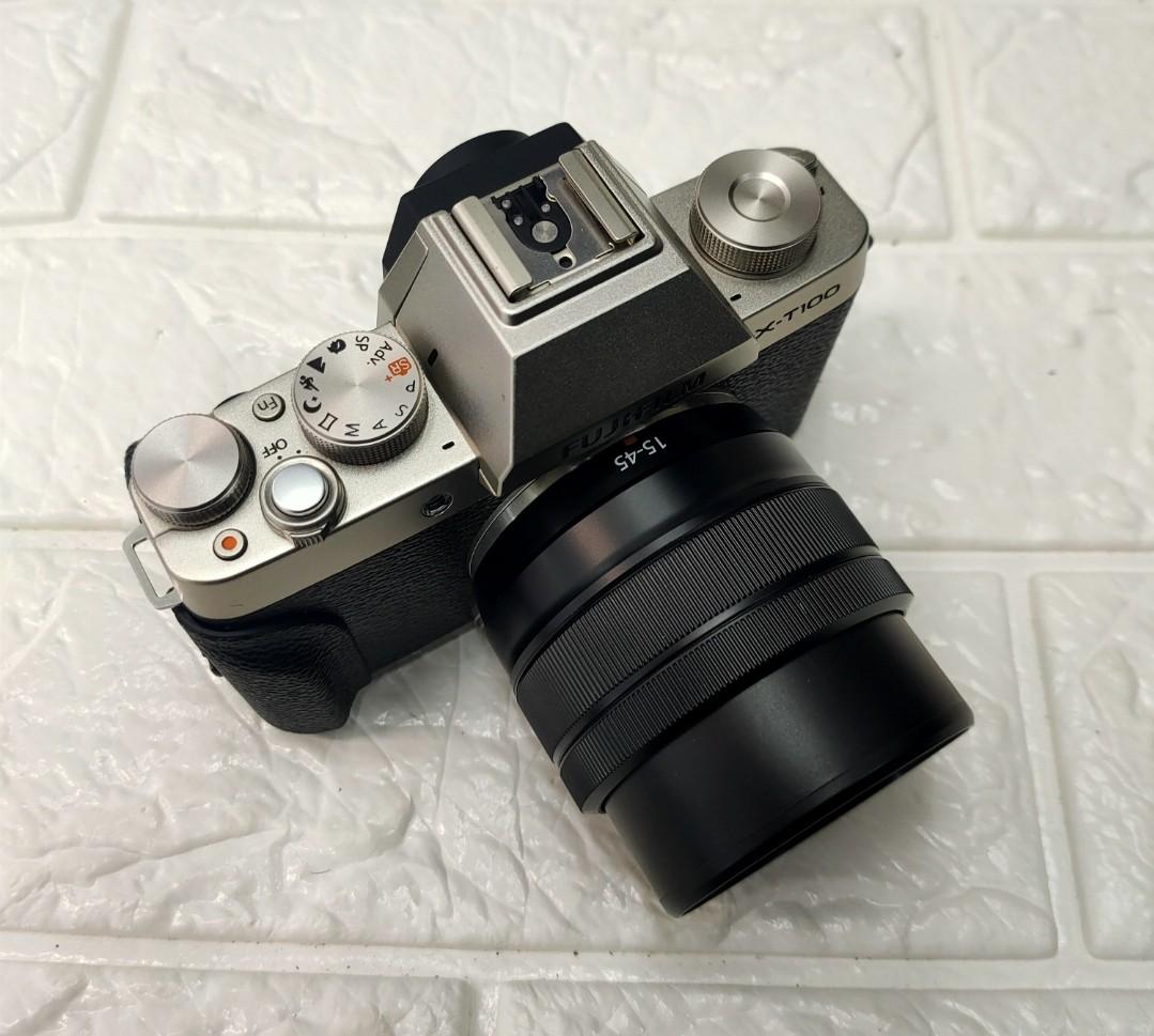 Fujifilm Xt100 4K HD Flipscreen Wifi Mirrorless, Photography, Cameras