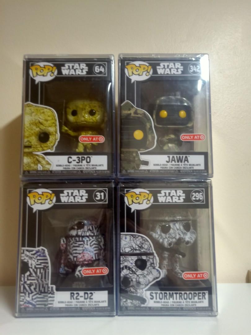 Jawa Futura Star Wars Funko Pop Vinyl New in Mint Box Protector 