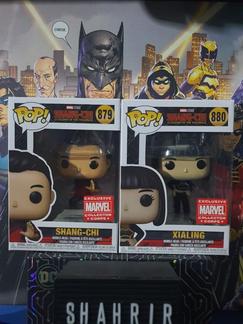Funko Pop Shang Chi Xialing Set Marvel Collector Corp Exclusive, Hobbies &  Toys, Collectibles & Memorabilia, Fan Merchandise on Carousell