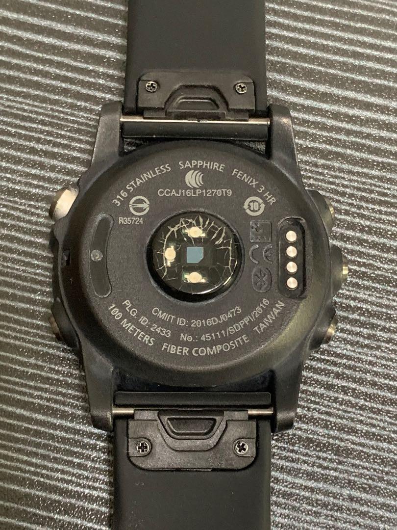 Used Garmin Fenix 3Hr Sapphire Mobile Phones Gadgets Wearables Smart Watches on Carousell