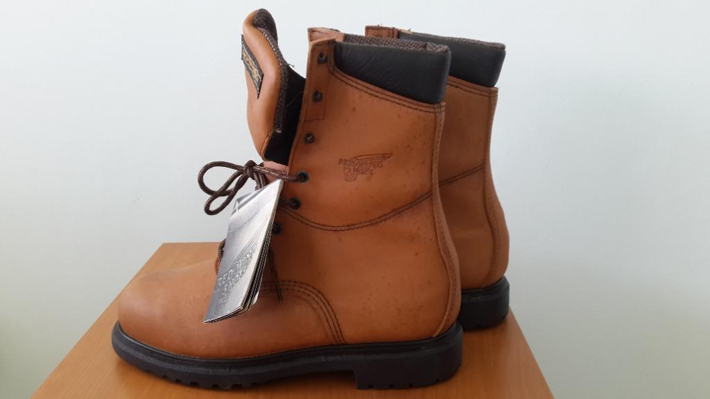 All leather clearance steel toe boots