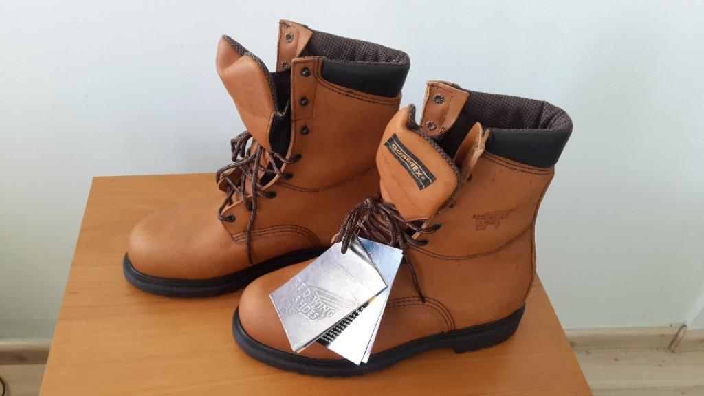 Red wing steel clearance toe hiking boots