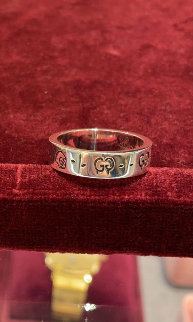 Gucci ghost top ring sizes