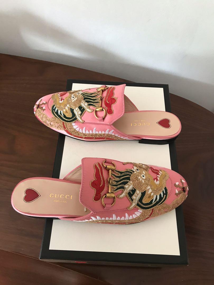 Gucci sale princetown dragon