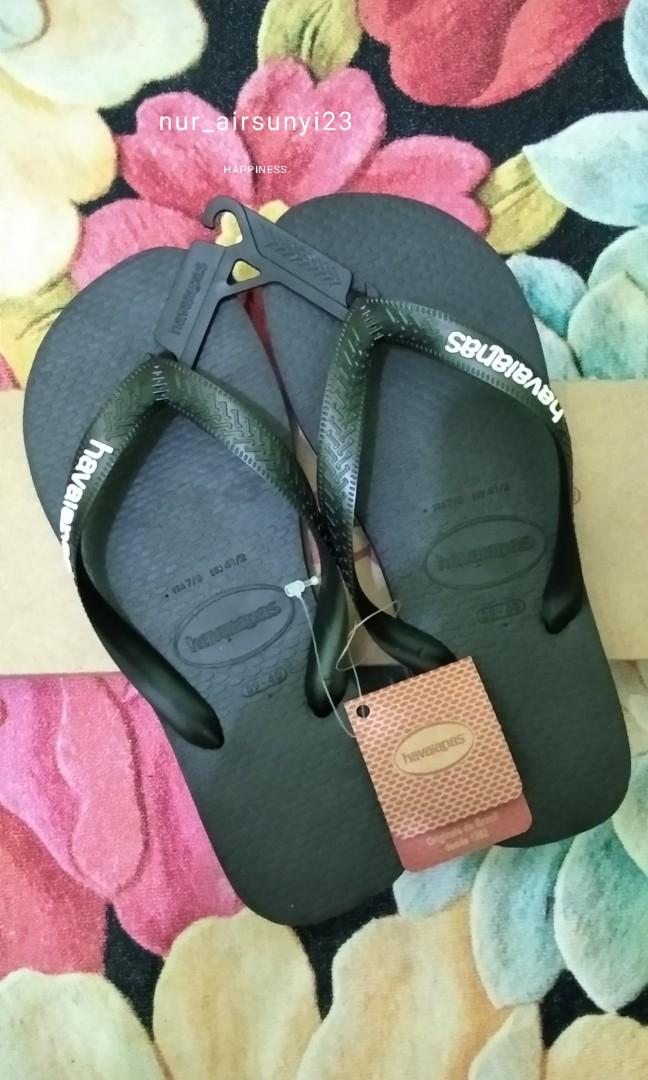 Havaianas Logo Filete FC Black White