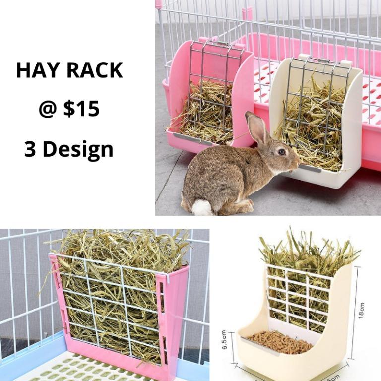 Wire Hay Rack Feeder Small Animal Rabbit Size Large 