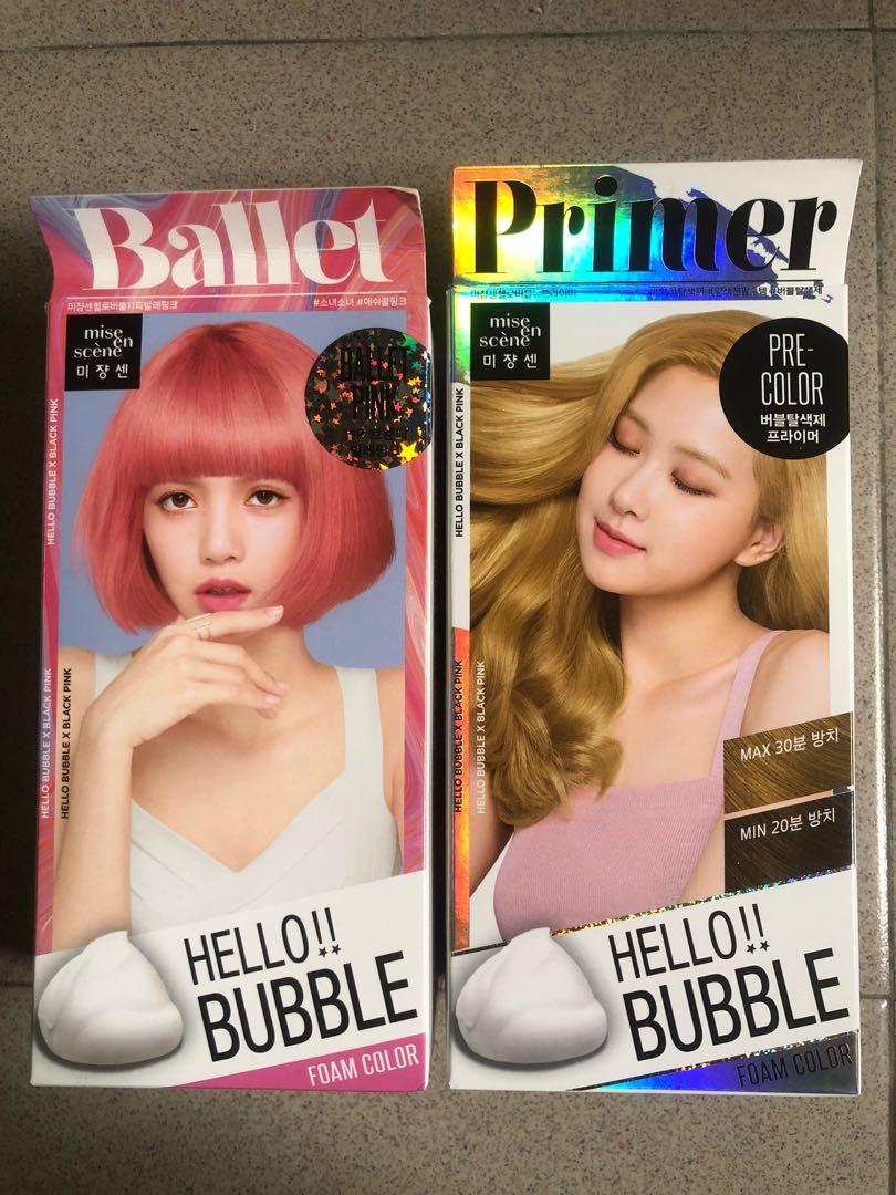 Hello Bubble Hair Dye, Beauty & Personal Care, Hair on Carousell