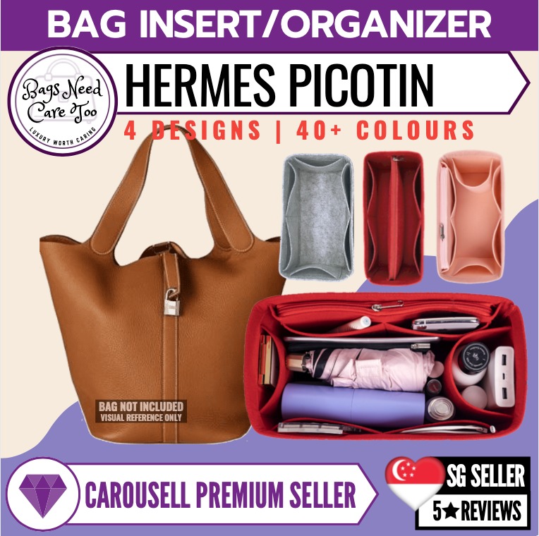  Bag Organizer for Hermes Picotin 22 - Premium Felt