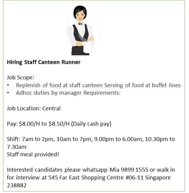 Hiring Various Part Time Positions In Hotel Jobs Hospitality F B On Carousell