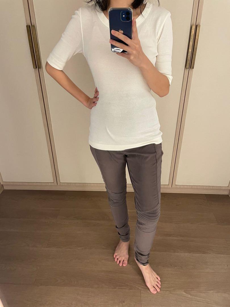 H\u0026M Mama Jeans - Grey - Maternity - Preloved, Bayi \u0026 Anak, Kehamilan di  Carousell