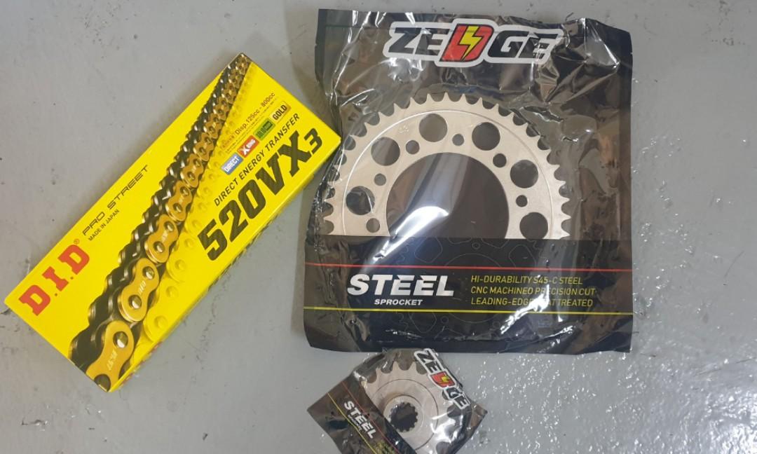 Honda nc750x chain and best sale sprockets