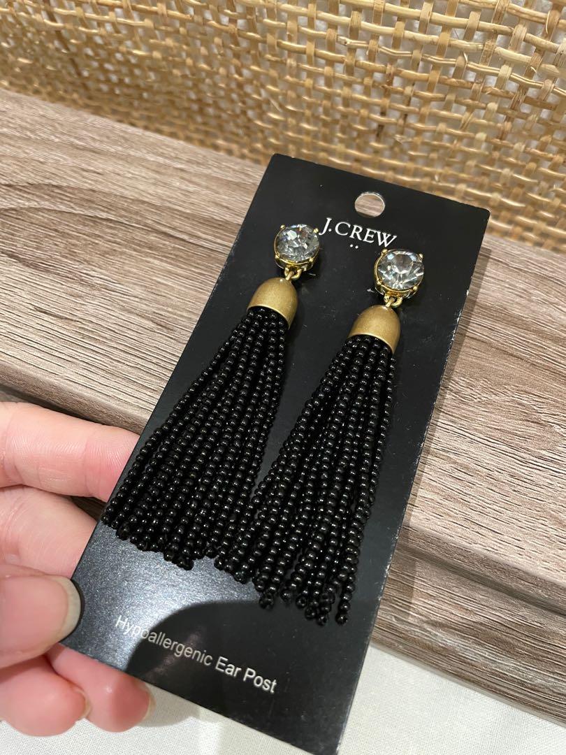 J crew beaded new arrivals earrings