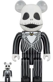Jack Skellington Bearbrick 400%+100%