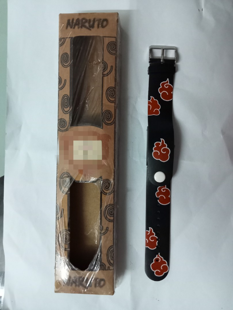 Jam Tangan Akatsuki Saiz Kanak2 Toys Games Other Toys On Carousell