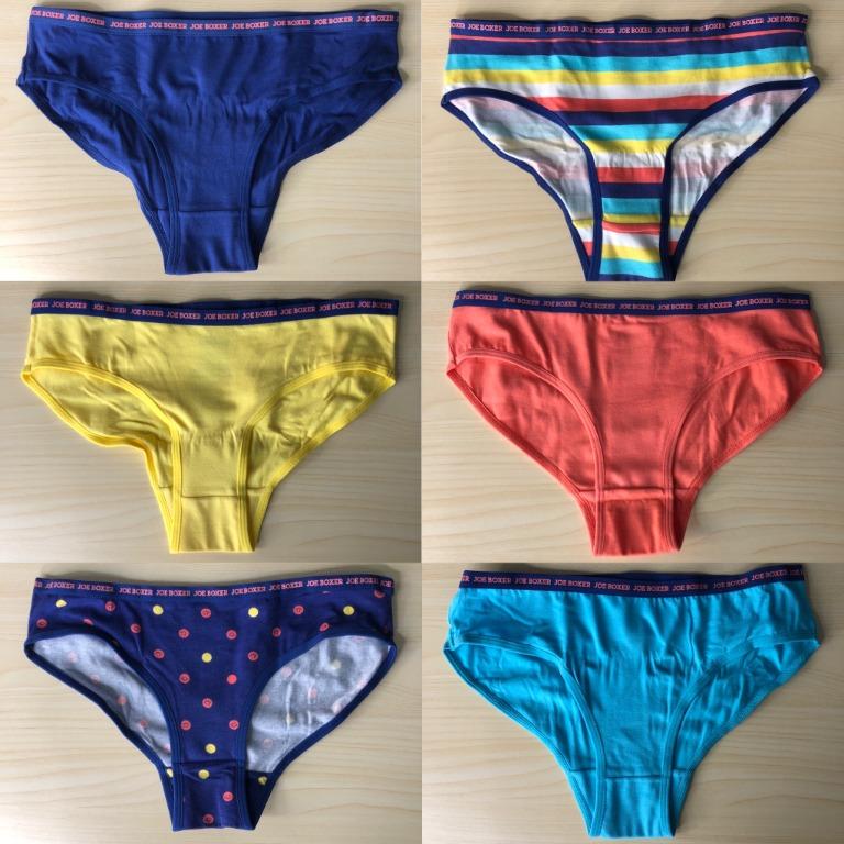 JOE BOXER Girls Women Underwear Bikini Yellow, Imported from Canada, Women's  Fashion, Undergarments & Loungewear on Carousell