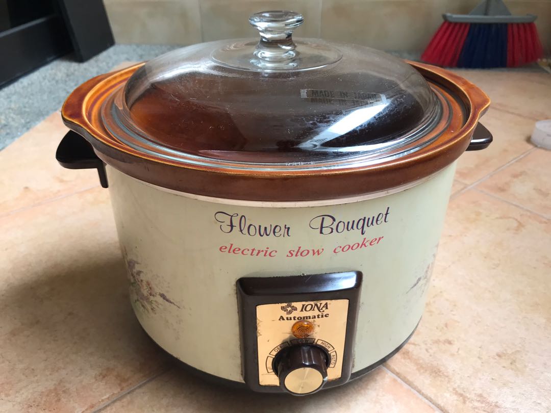 large electric slow cooker