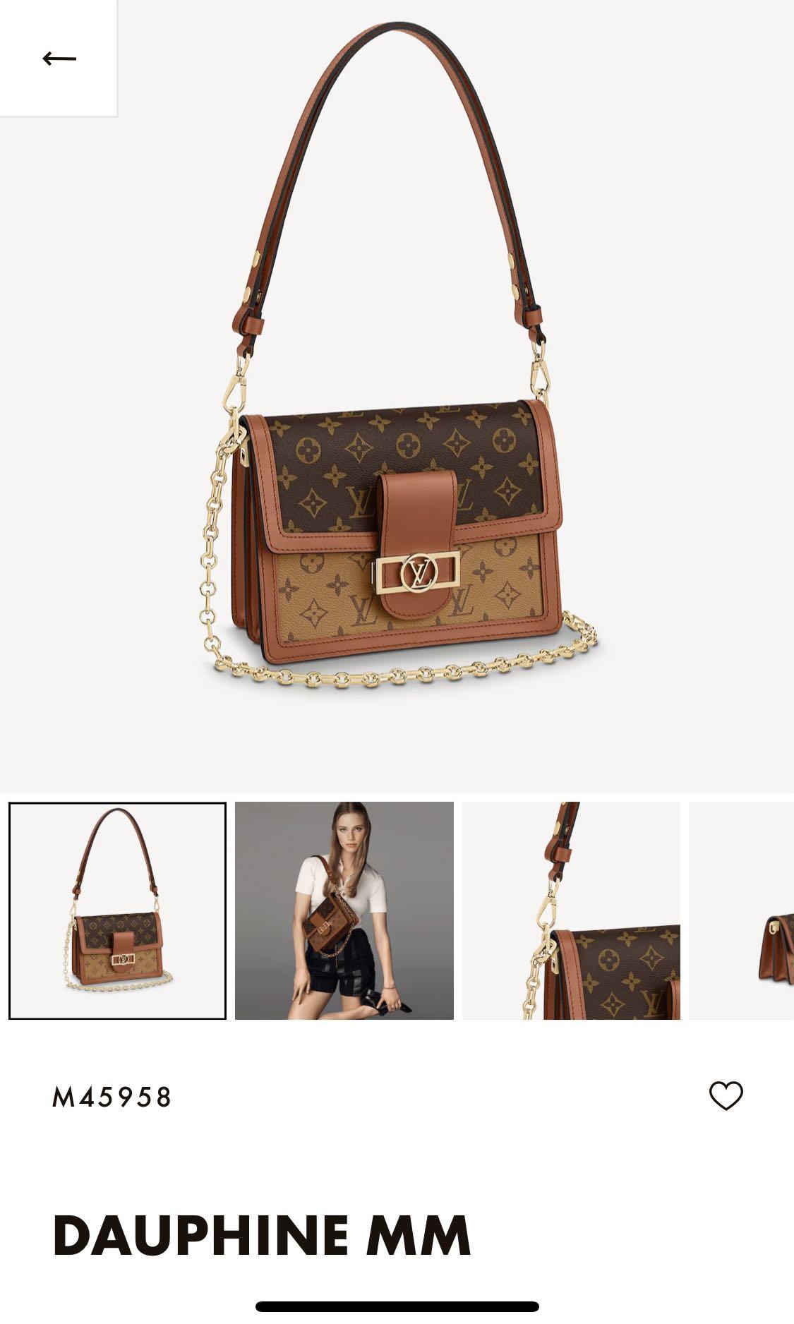 LOUIS VUITTON Dauphine MM - Komehyo Online Store Thailand