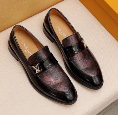 Louis Vuitton monogram men's loafers preorder, Luxury, Apparel on