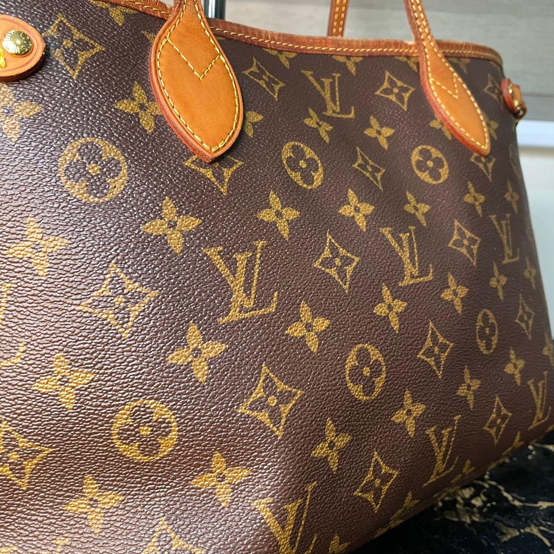 Louis Vuitton neverfull brown cloth handbag – Luxify Marketplace