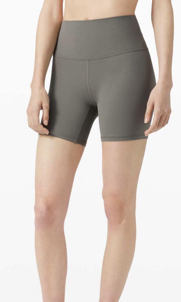Lululemon align short 6” grey sage size 