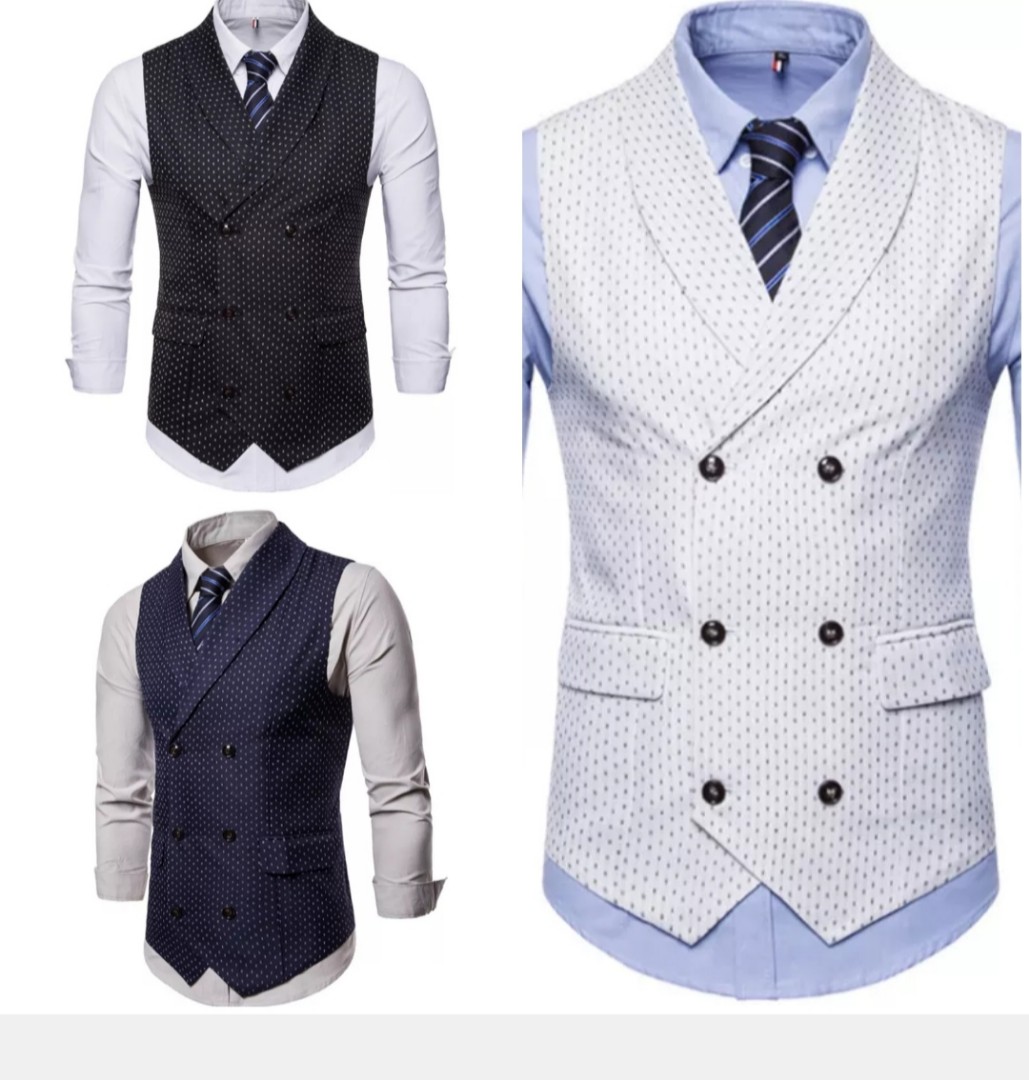 Mens sales formal vest