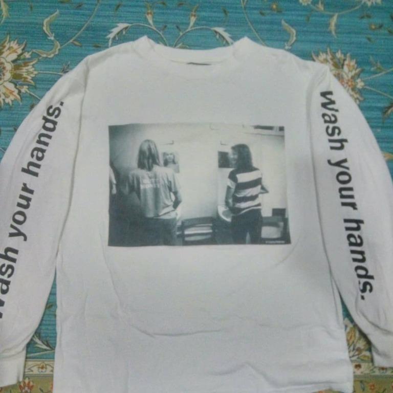 Mudhoney Wash Your Hand Long Sleeve Tshirt By Jouetie Japan X Charles Peterson Men S Fashion Clothes Tops On Carousell