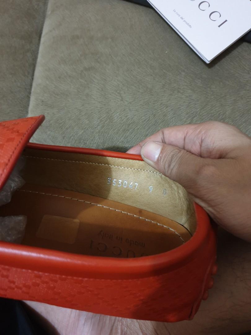 Mulus .authentic sepatu .loafers gucci suze 43, Fesyen Pria