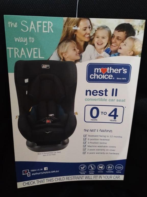 Nest 2 Convertible Car Seat