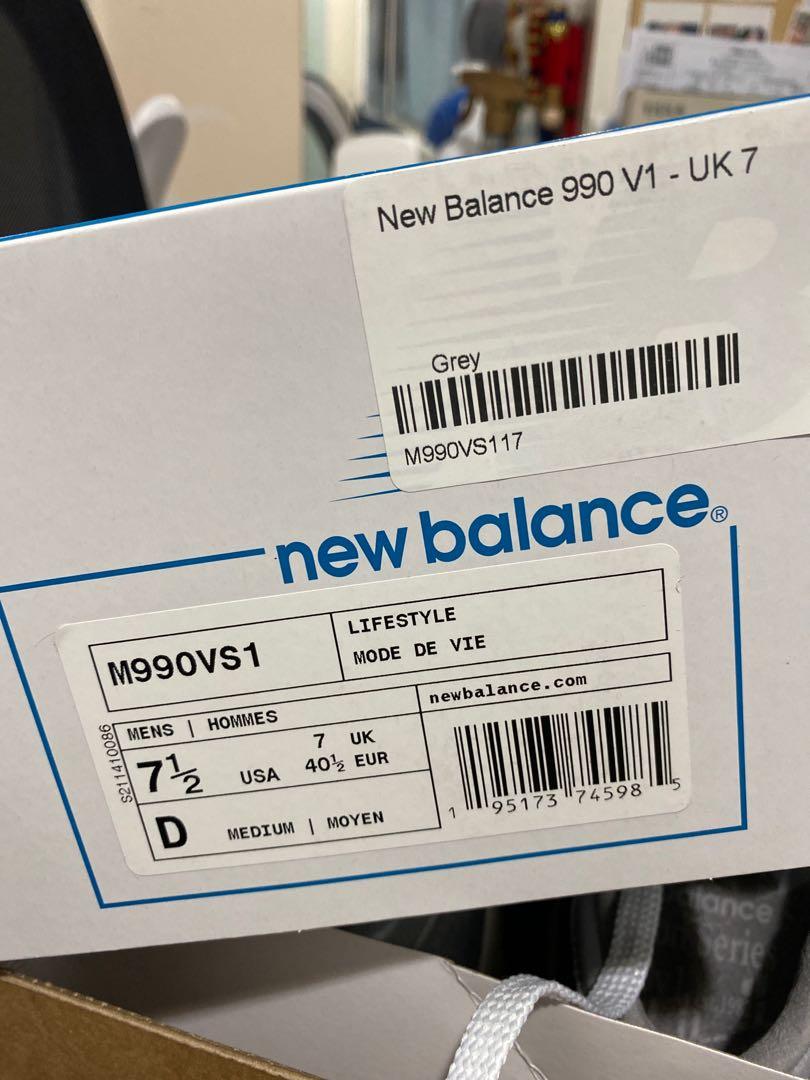newbalance m990vs1 27.5cm