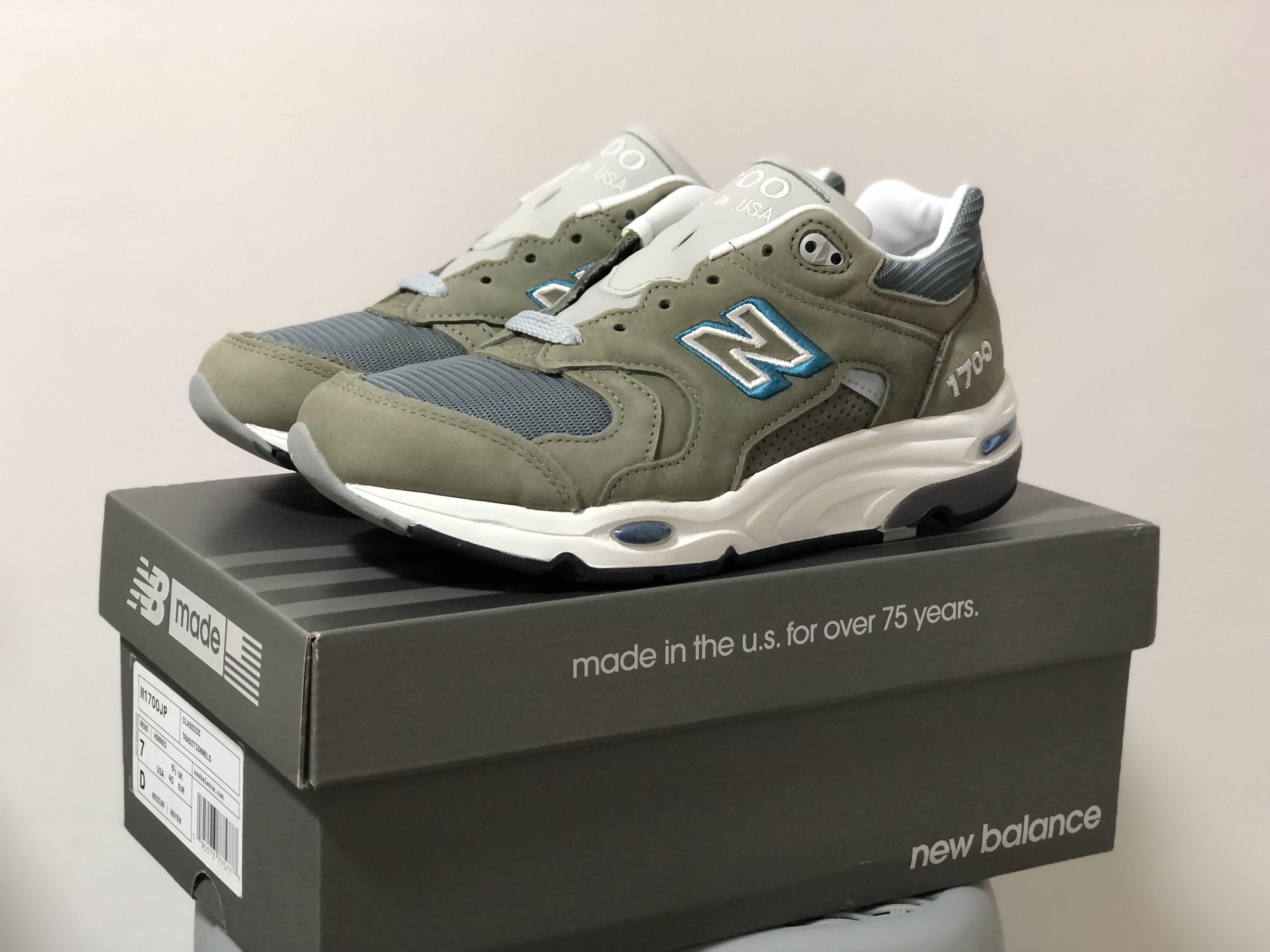 New Balance US7 M1700JP 1700 990 992 993 1300 2002, 男裝, 鞋, 波鞋