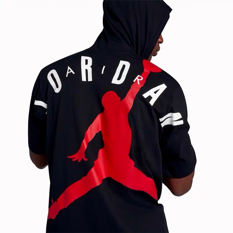 Jordan hooded t shirt top