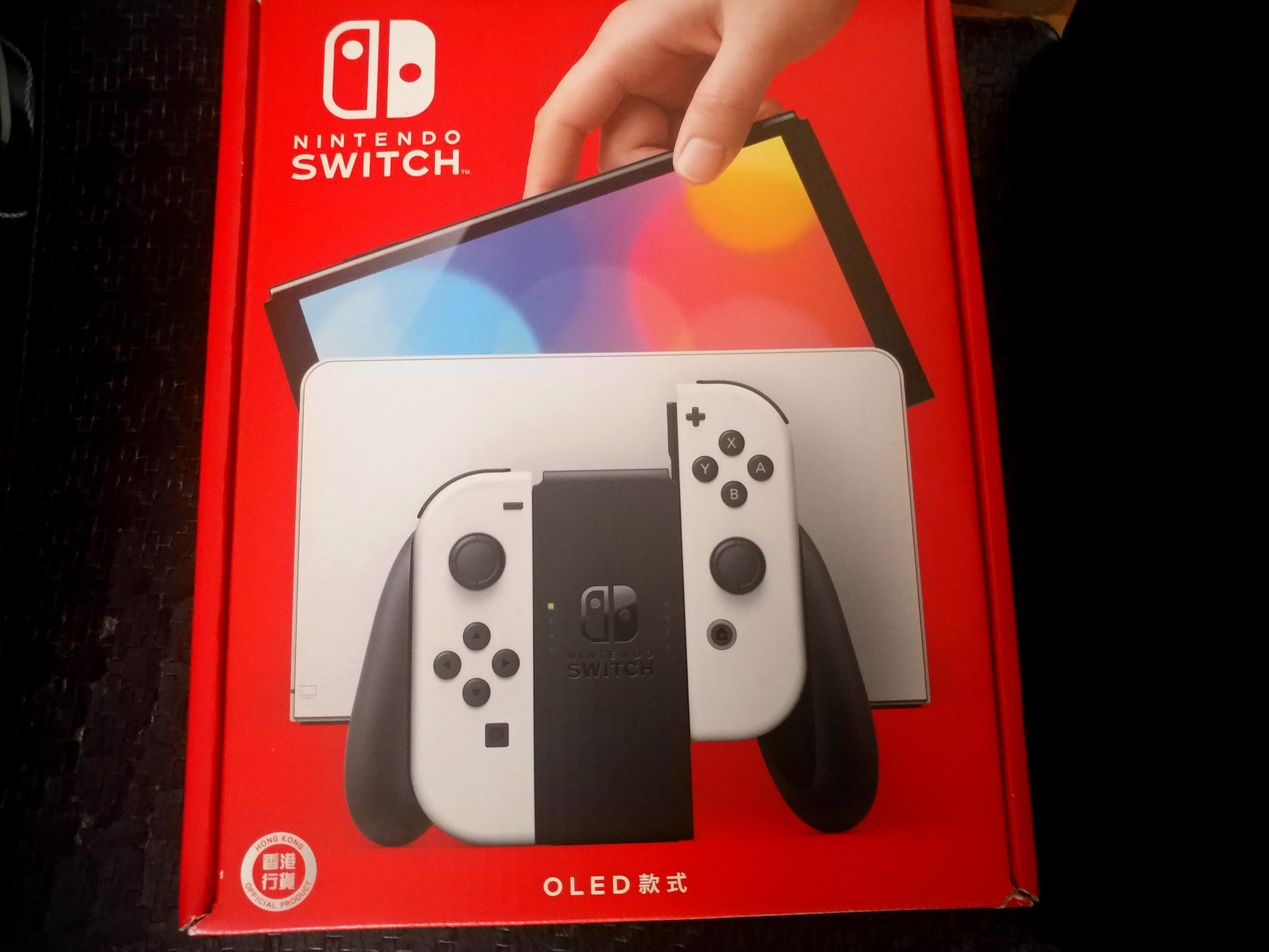 全新有保Nintendo Switch oled白機, 電子遊戲, 電子遊戲機, Nintendo