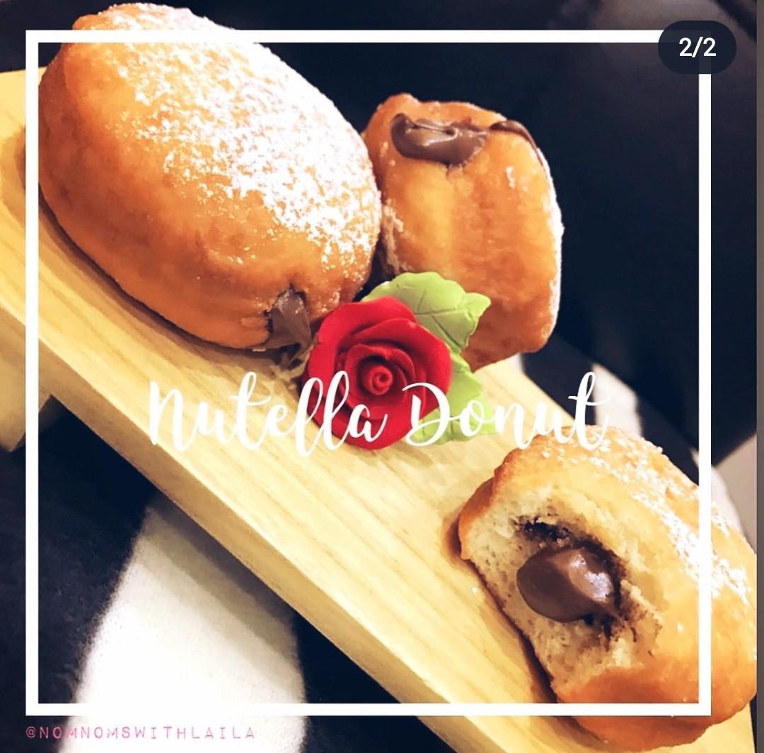 Nom Noms Nutella Bomboloni Donuts Food Drinks Homemade Bakes On Carousell